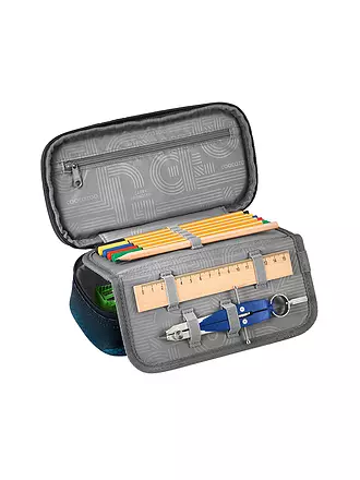 COOCAZOO | Estuche REFLECTIVE SPLASH | dunkelblau